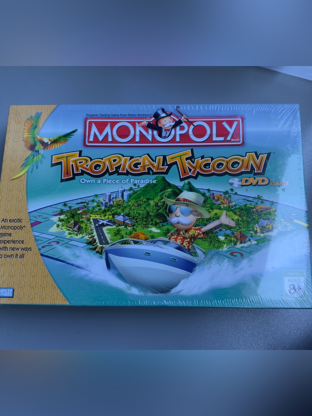 Monopoly Tropical Tycoon DVD Game Parker Brothers Sealed New Vintage